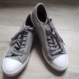 Levi's Gray Canvas Sneakers